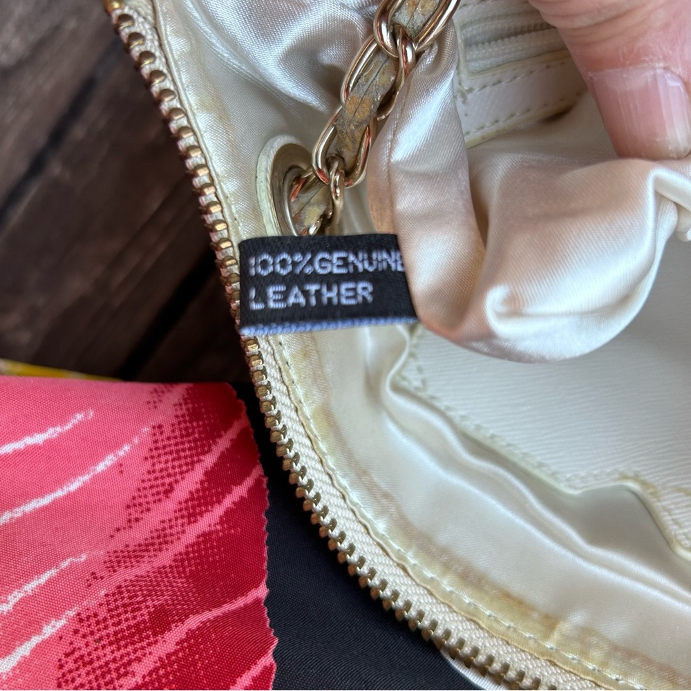 Dkny Genuine Leather Python Convertible Crossbody… - image 5